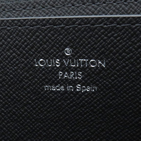 ルイヴィトン LOUIS VUITTON ダミエグラフィット ジッピー XL N41503 ダミエグラフィットキャンバス 長財布 シルバー金具 黒 ラウンドファスナー セカンドバッグ