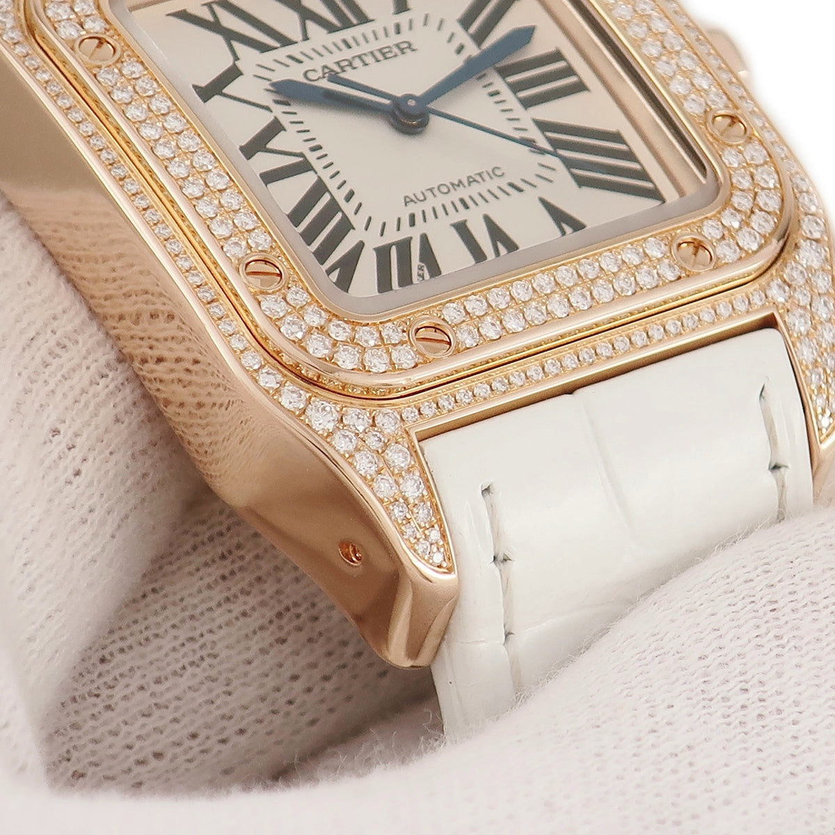 カルティエ Cartier サントス100 MM WM502151 自動巻き メンズ