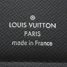 ルイヴィトン LOUIS VUITTON グレー ポルトフォイユ スレンダー M80906 モノグラムエクリプスリバースキャンバス 二つ折り財布 黒