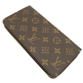 ルイヴィトン LOUIS VUITTON モノグラム ジッピー ウォレット M42616 モノグラムキャンバス 長財布 ゴールド金具 新品 未使用 茶 ラウンドファスナー