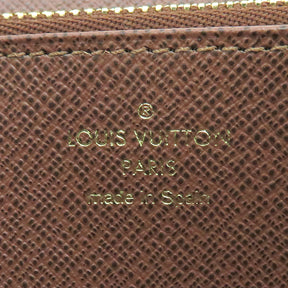 ルイヴィトン LOUIS VUITTON モノグラム ジッピー ウォレット M42616 モノグラムキャンバス 長財布 ゴールド金具 新品 未使用 茶 ラウンドファスナー