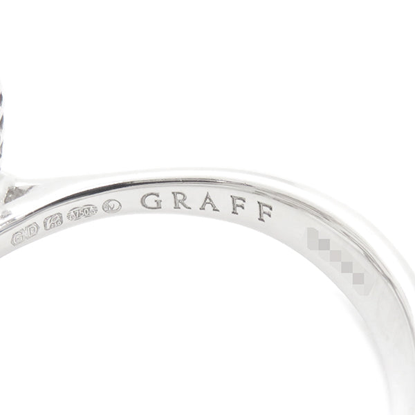 グラフ GRAFF トリプル バタフライ シルエット リング ホワイトゴールド K18WG ダイヤモンド リング 指輪 Au750 GRAFF