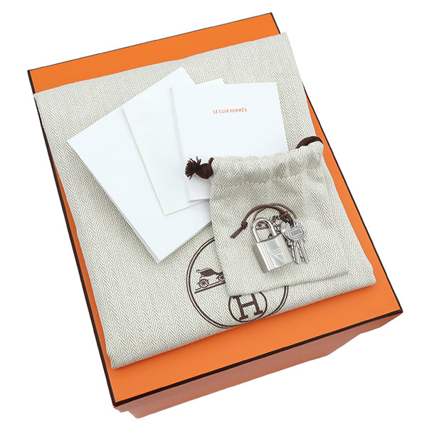 エルメス HERMES ピコタンロックPM グリメイヤー トリヨンクレマンス ハンドバッグ シルバー金具 グレージュ 新品 未使用