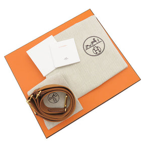 エルメス HERMES エヴリン3 PM ゴールド トリヨンクレマンス ショルダーバッグ ゴールド金具 茶