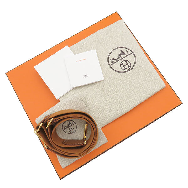 エルメス HERMES エヴリン3 PM ゴールド トリヨンクレマンス ショルダーバッグ ゴールド金具 茶