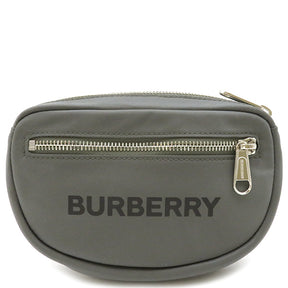 バーバリー BURBERRY ロゴ ボディバッグ 8052888 チャコールグレー