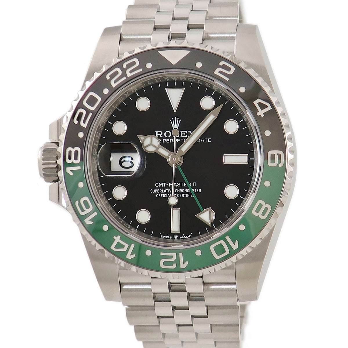 ロレックス ROLEX GMTマスター2 レフティーモデル 126720VTNR 自動巻き メンズ 未使用 ランダム番 黒 左利き用 2022年