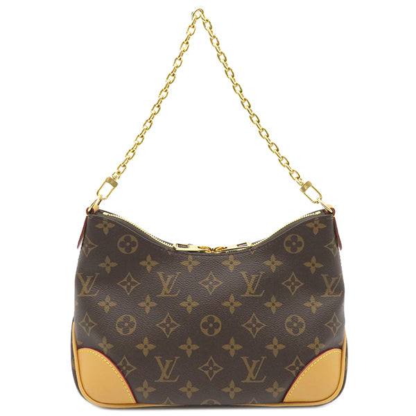 ルイヴィトン LOUIS VUITTON ナチュラル ブローニュ NM M45832 モノグラムキャンバス 2WAYバッグ ゴールド金具 新品 未使用 茶 ショルダー