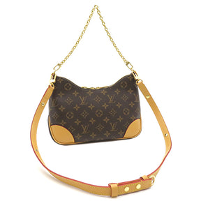 ルイヴィトン LOUIS VUITTON ナチュラル ブローニュ NM M45832 モノグラムキャンバス 2WAYバッグ ゴールド金具 新品 未使用 茶 ショルダー