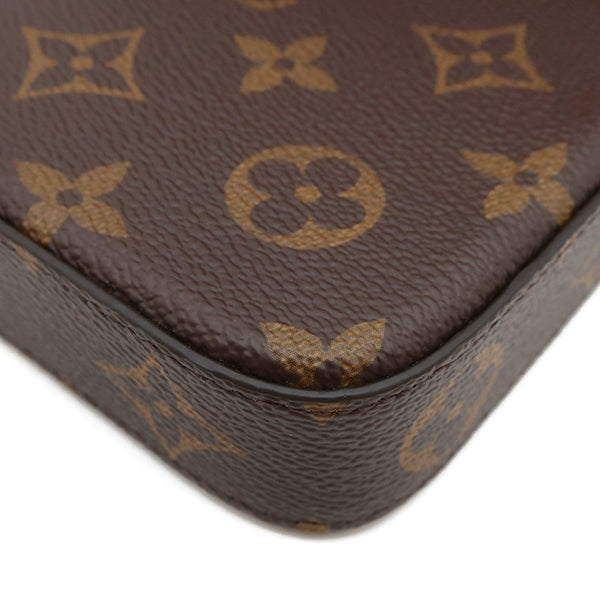 ルイヴィトン LOUIS VUITTON モノグラム ポシェット フェリシー M81896 モノグラムキャンバス チェーンウォレット ゴールド金具 新品 未使用 チェーンショルダー 茶