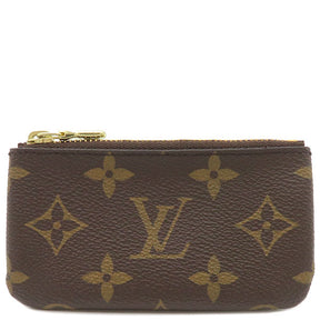 ルイヴィトン LOUIS VUITTON モノグラム ポシェットクレ M62650 モノグラムキャンバス コインケース ゴールド金具 新品 未使用 茶 キーチェーン付き