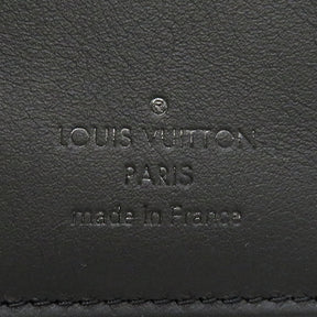 ルイヴィトン LOUIS VUITTON オニキス ジッピー ウォレット ヴェルティカル N63548 ダミエアンフィニ 長財布 マットシルバー金具 黒 ラウンドファスナー