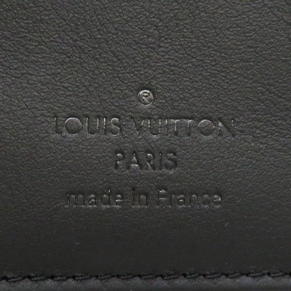 ルイヴィトン LOUIS VUITTON オニキス ジッピー ウォレット ヴェルティカル N63548 ダミエアンフィニ 長財布 マットシルバー金具 黒 ラウンドファスナー