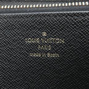 ルイヴィトン LOUIS VUITTON モノグラムリバース ジッピー ウォレット M69353 モノグラムジャイアントリバースキャンバス 長財布 ゴールド金具 茶 ラウンドファスナー