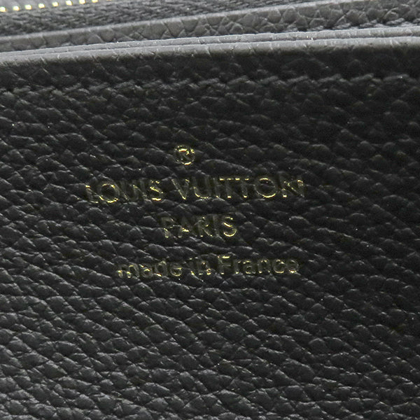 ルイヴィトン LOUIS VUITTON M61864 モノグラムアンプラント 長財布 ゴールド金具 ラウンドファスナー 黒