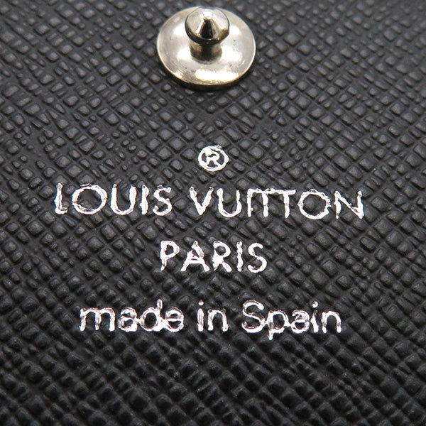ルイヴィトン LOUIS VUITTON M630500 タイガ キーケース シルバー金具 黒