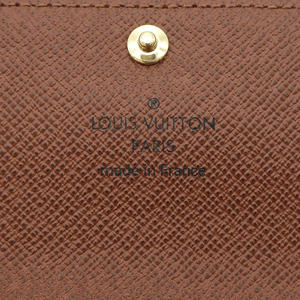 ルイヴィトン LOUIS VUITTON モノグラム ミュルティクレ 6 M62630 モノグラムキャンバス キーケース ゴールド金具 茶 新品 未使用