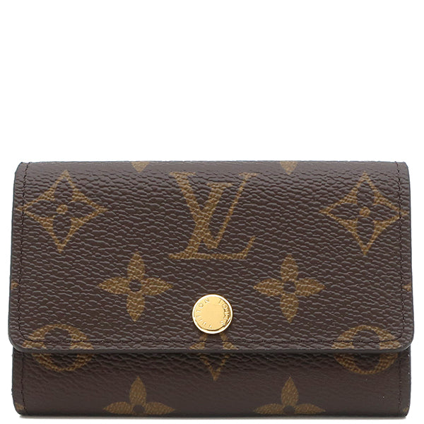 ルイヴィトン LOUIS VUITTON モノグラム ミュルティクレ 6 M62630 モノグラムキャンバス キーケース ゴールド金具 茶 新品 未使用