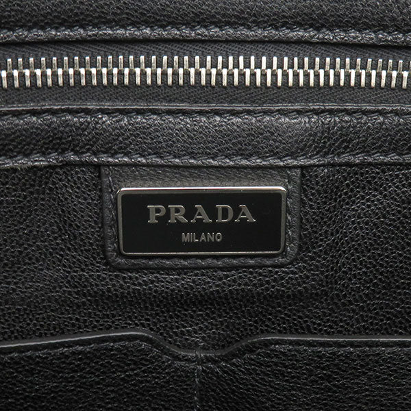 プラダ PRADA ブリーフケース 2VE366 MARMO サフィアーノレザー ビジネスバッグ シルバー金具