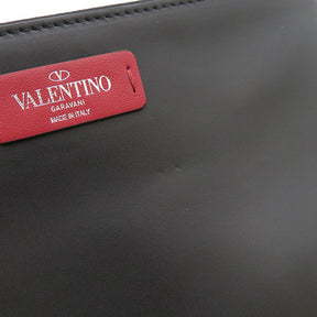 ヴァレンティノ VALENTINO VLTN ロゴ VY2B0731IUA ブラック レザー 2WAYバッグ シルバー金具 黒 トートバッグ ショルダー