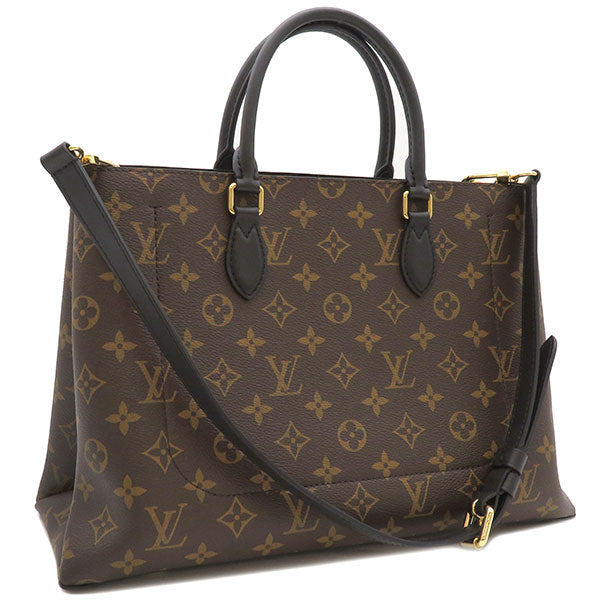 ルイヴィトン LOUIS VUITTON モノグラム×ノワール フラワー トート M43550 モノグラムキャンバス 2WAYバッグ ゴールド金具 茶  黒 ショルダー ハンドバッグ