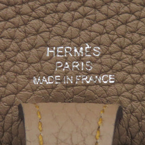 エルメス HERMES エヴリンTPM アマゾン ジグザグ ベージュドゥワイマール トリヨンモーリス ショルダーバッグ シルバー金具