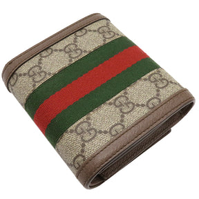 グッチ GUCCI オフィディア GG ウォレット 598662 ベージュ×エボニー