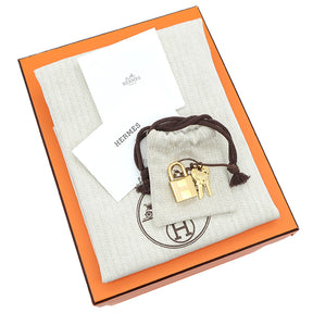 エルメス HERMES ピコタンロックPM  ゴールド トリヨンクレマンス ハンドバッグ ゴールド金具 新品 未使用 グレージュ