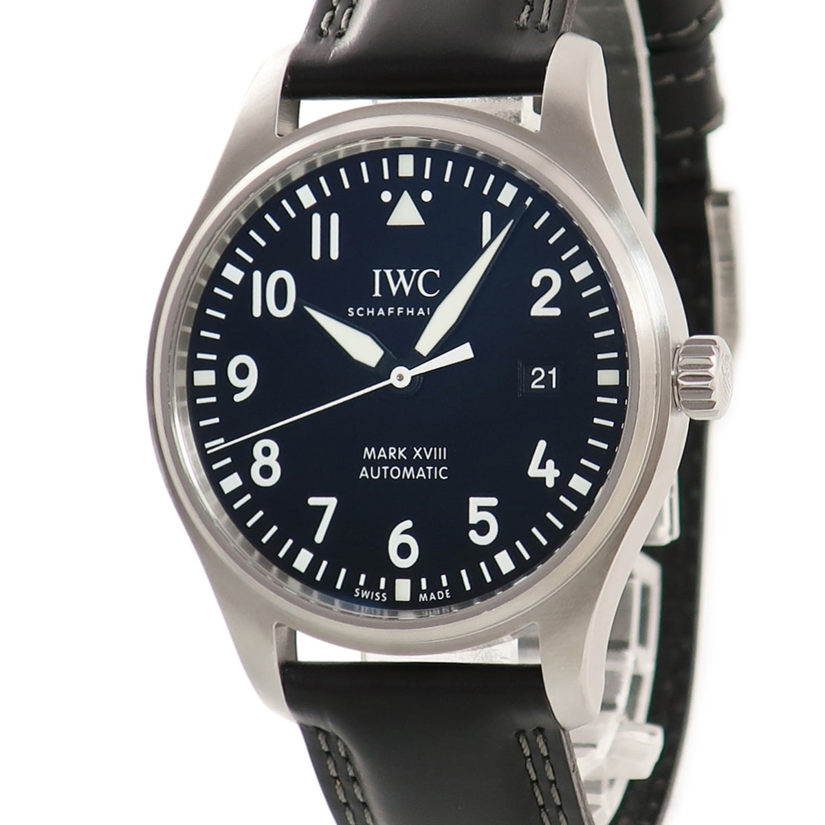 IWC  パイロット ウォッチ マーク XVIII IW327001  自動巻き メンズ 黒 アラビア