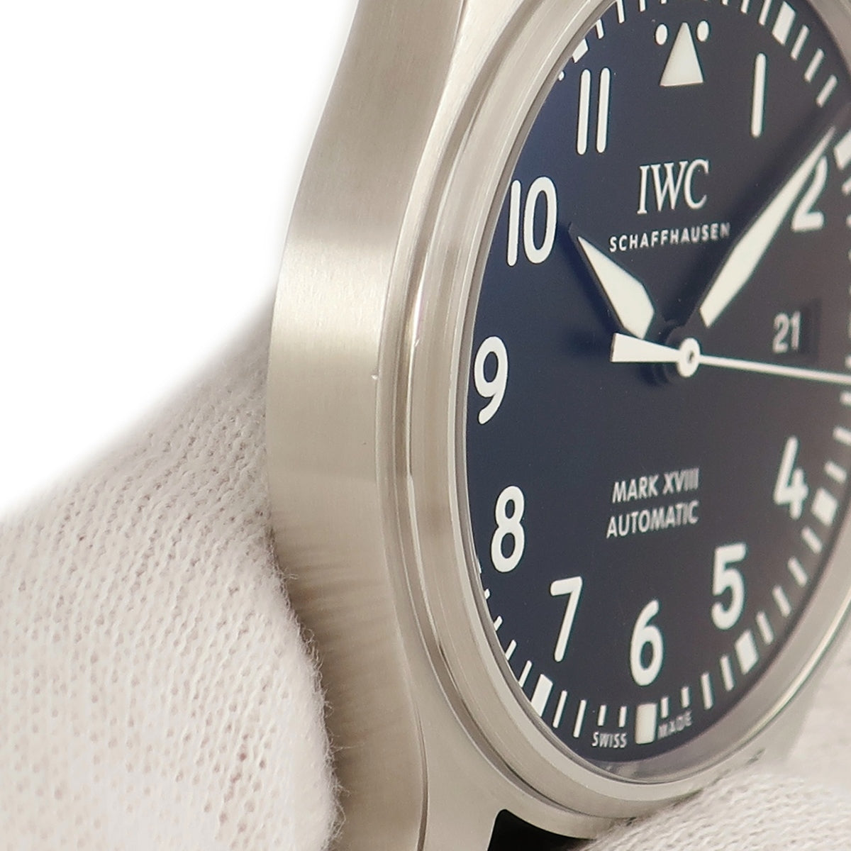 IWC  パイロット ウォッチ マーク XVIII IW327001  自動巻き メンズ 黒 アラビア