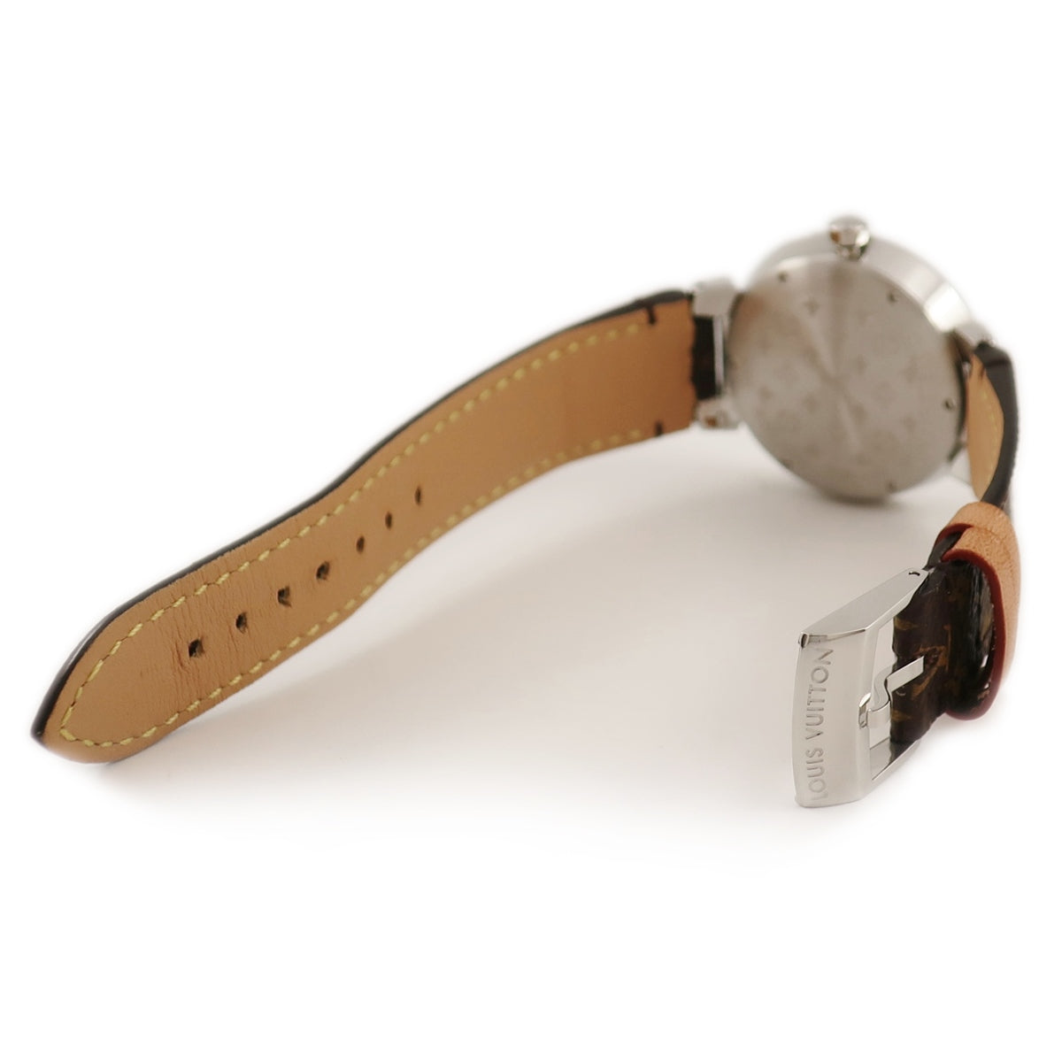 美品 ルイヴィトン タンブールホログラム モノグラム  箱有 レディース腕時計
