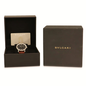 ブルガリ BVLGARI ブルガリブルガリ ソロテンポ 102927 BB41S 自動巻き メンズ 黒 バー アラビア