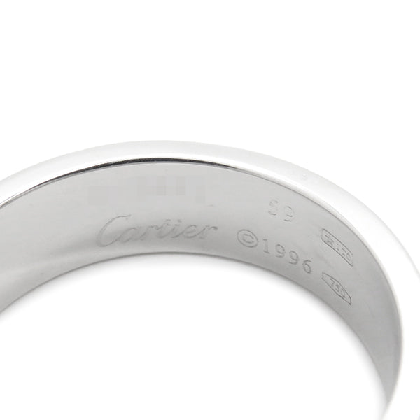 カルティエ Cartier ラブリング ホワイトゴールド K18WG #59(JP 19) リング 指輪 LOVE Ring 750 18K WG  18金