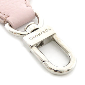 ティファニー Tiffany & Co 72018494 クリスタルピンク トリヨンレザー 2WAYバッグ シルバー金具 ショルダー