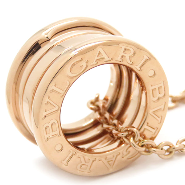 ブルガリ BVLGARI ビーゼロワン B-zero1 335924 ピンクゴールド K18PG ネックレス ペンダント 18K 750 18金  ローズゴールド