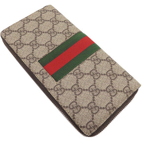 グッチ GUCCI BEE ビー ジップアラウンドウォレット 408831 ベージュ