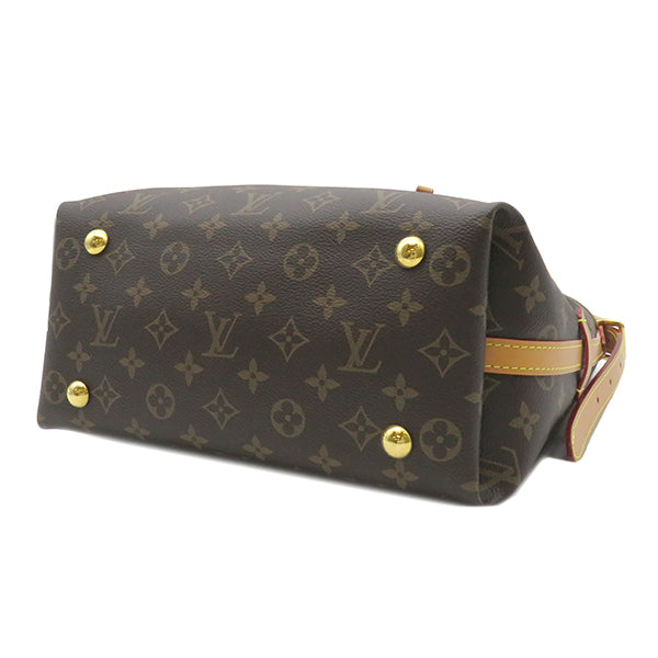 ルイヴィトン LOUIS VUITTON モノグラム キャリーオール NM PM M46203 モノグラムキャンバス ショルダーバッグ ゴールド金具  茶 ハンドバッグ