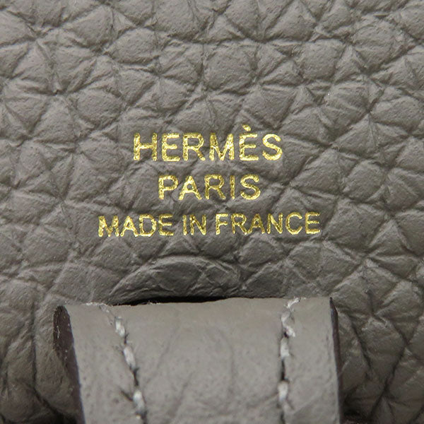 エルメス HERMES エヴリンTPM グリメイヤー トリヨンクレマンス ショルダーバッグ ゴールド金具 グレー