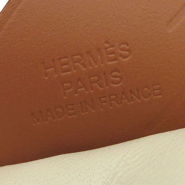 エルメス HERMES ロデオPM ペガサス クレ×モーヴペール×ゴールド アニューミロ バッグチャーム 白 ピンク 茶