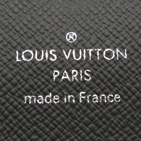 ルイヴィトン LOUIS VUITTON ダミエグラフィット ミュルティクレ 6 N62662 ダミエグラフィットキャンバス キーケース シルバー金具  黒 グレー 鍵入れ イニシャル入り