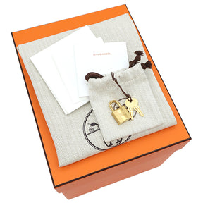 エルメス HERMES ピコタンロックPM  ゴールド トリヨンクレマンス ハンドバッグ ゴールド金具 新品 未使用 茶