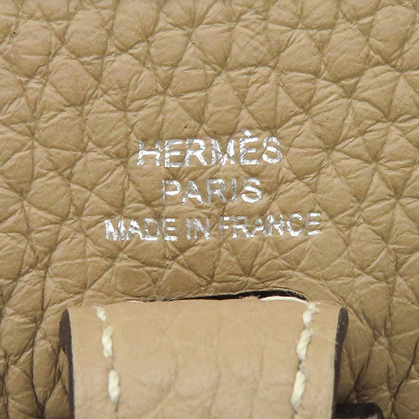 エルメス HERMES エヴリンTPM アマゾン トレンチ×キュイーブル トリヨンクレマンス ショルダーバッグ シルバー金具