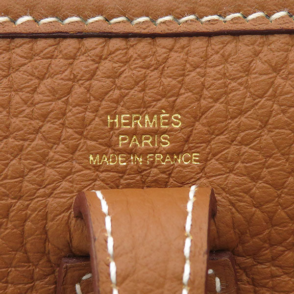 エルメス HERMES エヴリンTPM ゴールド トリヨンクレマンス ショルダーバッグ ゴールド金具 新品 未使用 茶