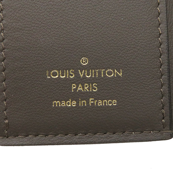 ルイヴィトン LOUIS VUITTON ガレ ポルトフォイユ・カプシーヌ XS M68747 トリヨンレザー 三つ折り財布 ゴールド金具 コンパクトウォレット グレージュ