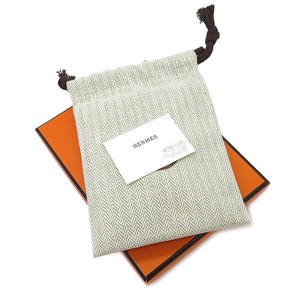 エルメス HERMES シャルニエール Charnier ペンダント PM ナタ ヴォースイフト GP メタル ネックレス ゴールド金具 新品 未使用 クル・ド・セル クリーム色