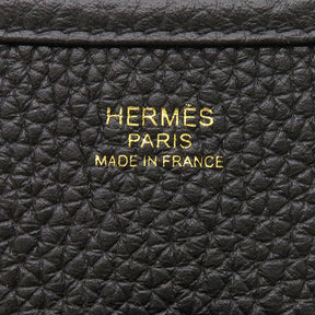 エルメス HERMES エヴリン3 PM ブラック トリヨンクレマンス ショルダーバッグ ゴールド金具 黒