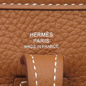 エルメス HERMES エヴリンTPM ゴールド トリヨンクレマンス ショルダーバッグ シルバー金具 新品 未使用 茶