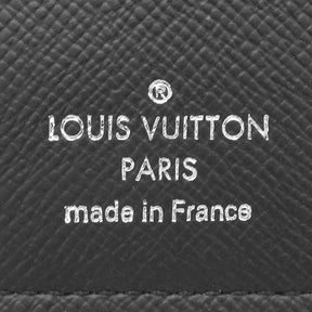 ルイヴィトン LOUIS VUITTON ダミエグラフィット ポルトフォイユ ブラザ NM N40202 ダミエグラフィットキャンバス 長財布 シルバー金具 二つ折り 黒 グレー マップ 地図