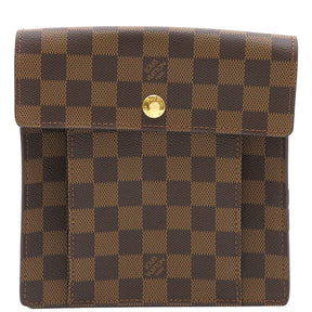 ルイヴィトン LOUIS VUITTON ピムリコ N45272 ダミエ エベヌ ダミエキャンバス ショルダーバッグ ゴールド金具 茶