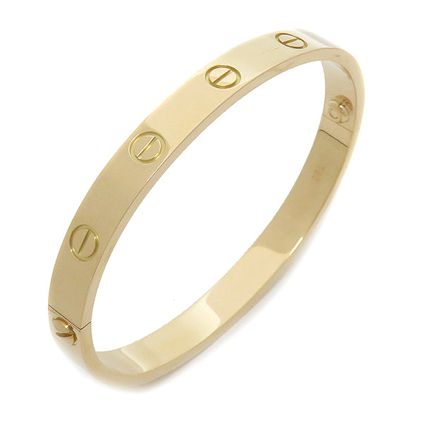 カルティエ Cartier LOVE ラブブレス バングル イエローゴールド K18YG #16 ブレスレット 750 18K 18金